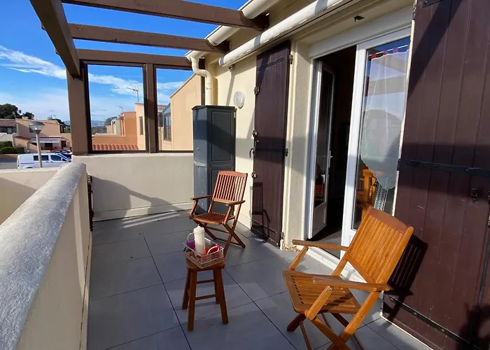 Bel T2 Proche A Leucate, Terrasse, Parking, 4 Pers. - Fr-1-798-15 Апартаменты *