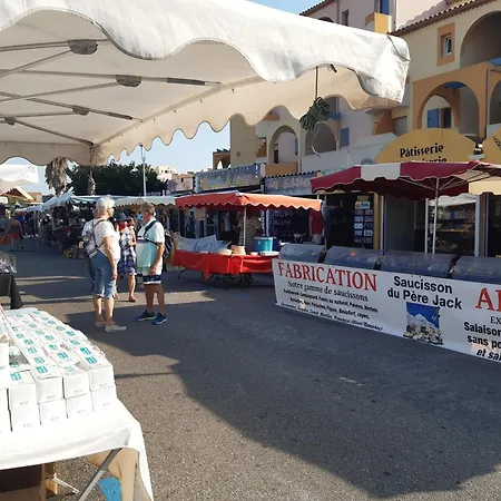 Bel T2 Proche à Leucate, Terrasse, Parking, 4 Pers. - Fr-1-798-15 *