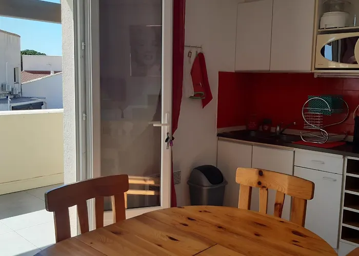 Bel T2 Proche à Leucate, Terrasse, Parking, 4 Pers. - Fr-1-798-15 Apartamento